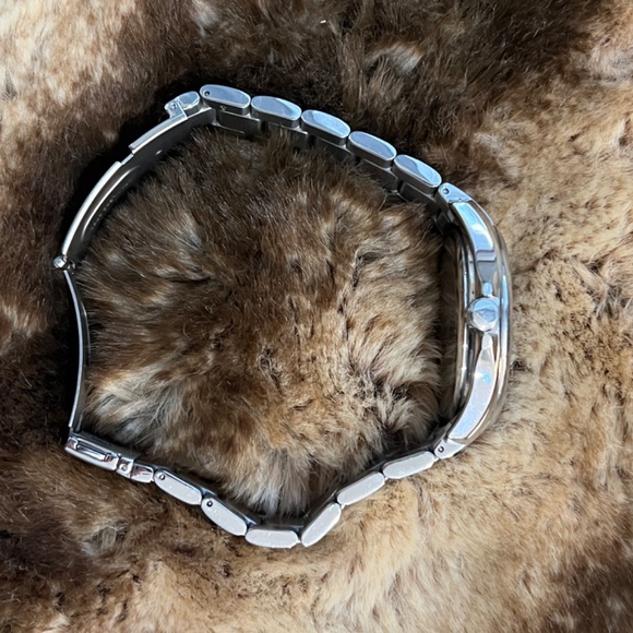 Kenneth Cole Watch KC3873 Men's Stainless Steel Watch w/ Blue Face & Multi-Dials - Picture 4 of 6